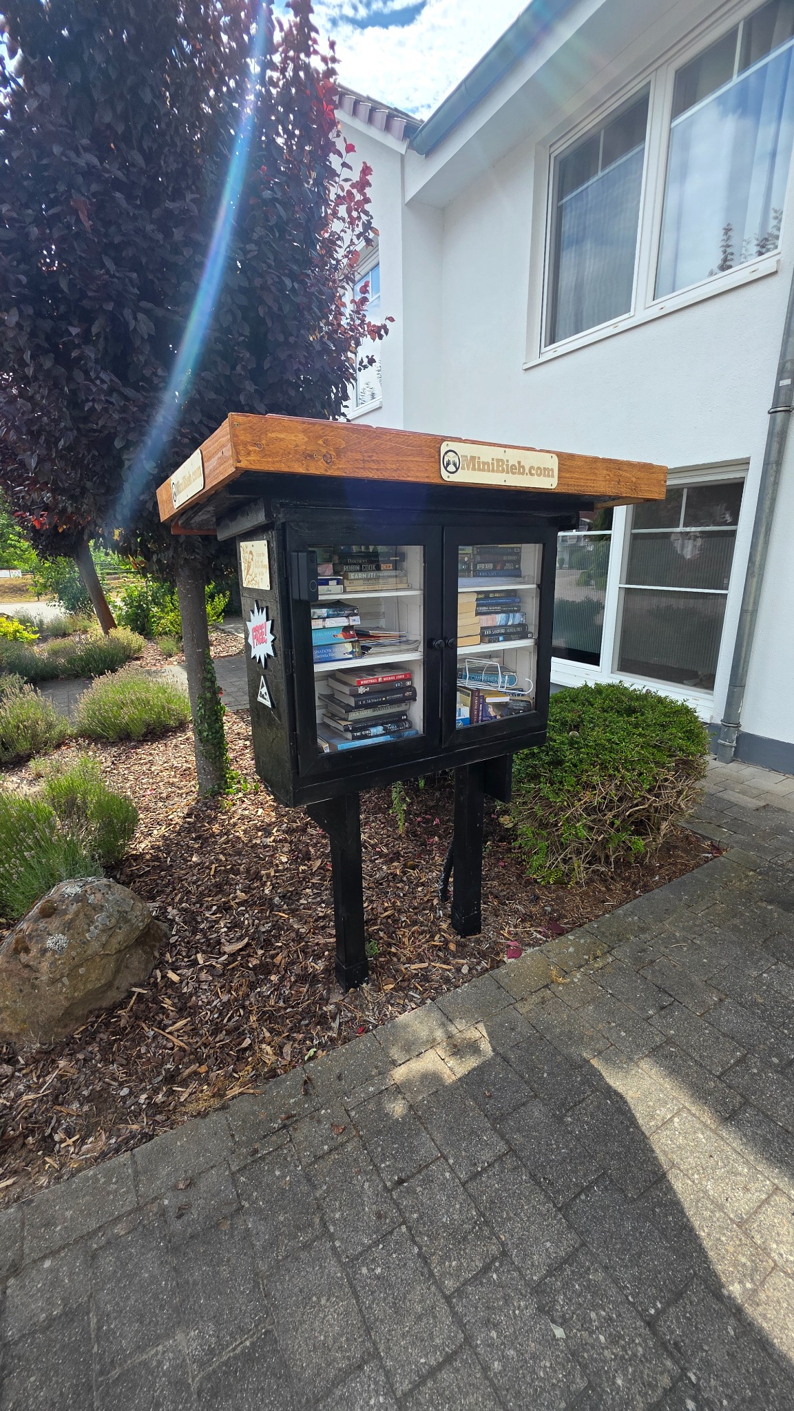 The Minibieb is repaired and open again!